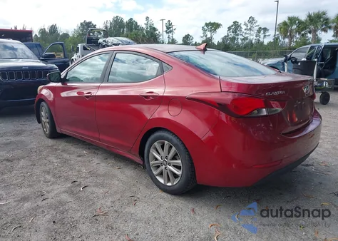 2014 Hyundai Elantra Se из США, поврежденный, VIN 5NPDH4AE4EH542207